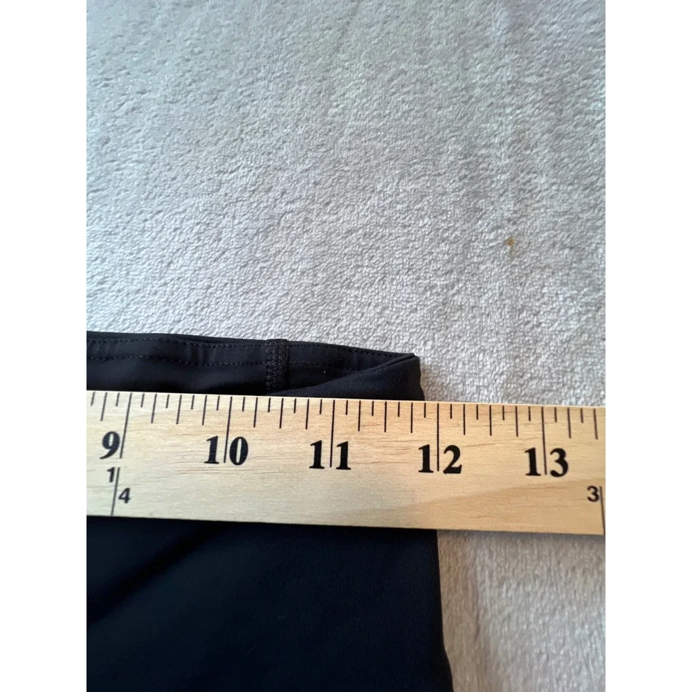 Lululemon Cargo Crop Leggings Womens 4 Black Pocket Athletic Yoga Pants